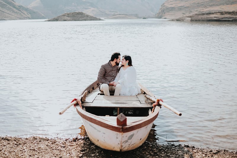 Couple at sunset